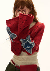 Star Knit Crop